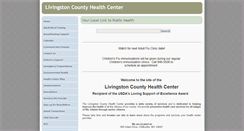 Desktop Screenshot of livcohealthcenter.com